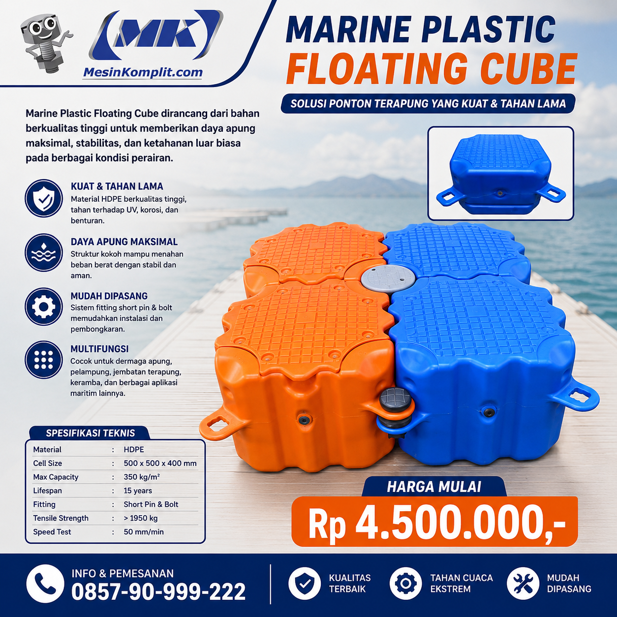 Kubus Apung Magic Float (...